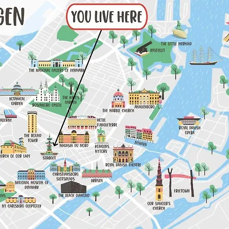 Beautiful On Stroget In Center *